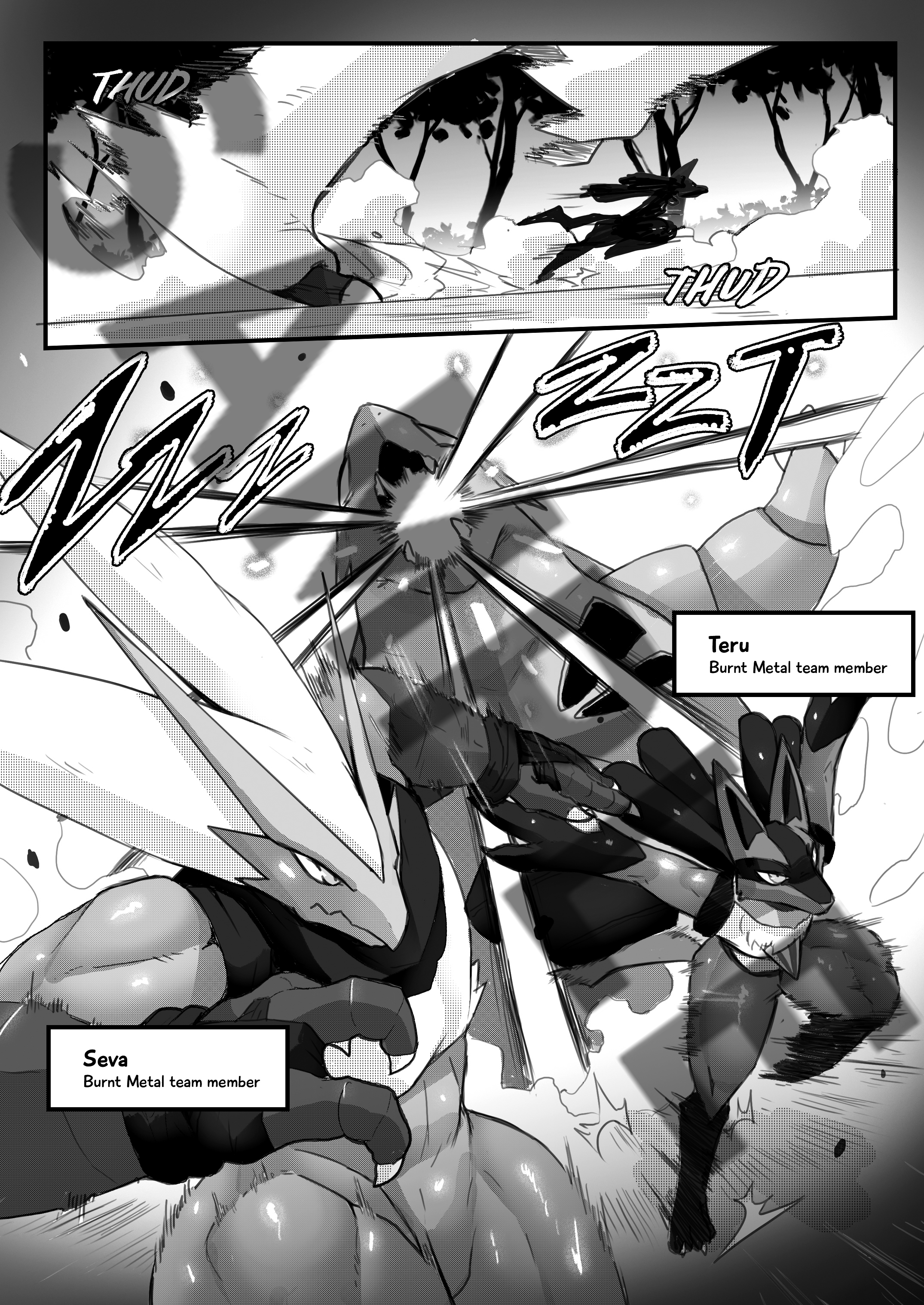 Frozen Steel Comic (Pre-Order)