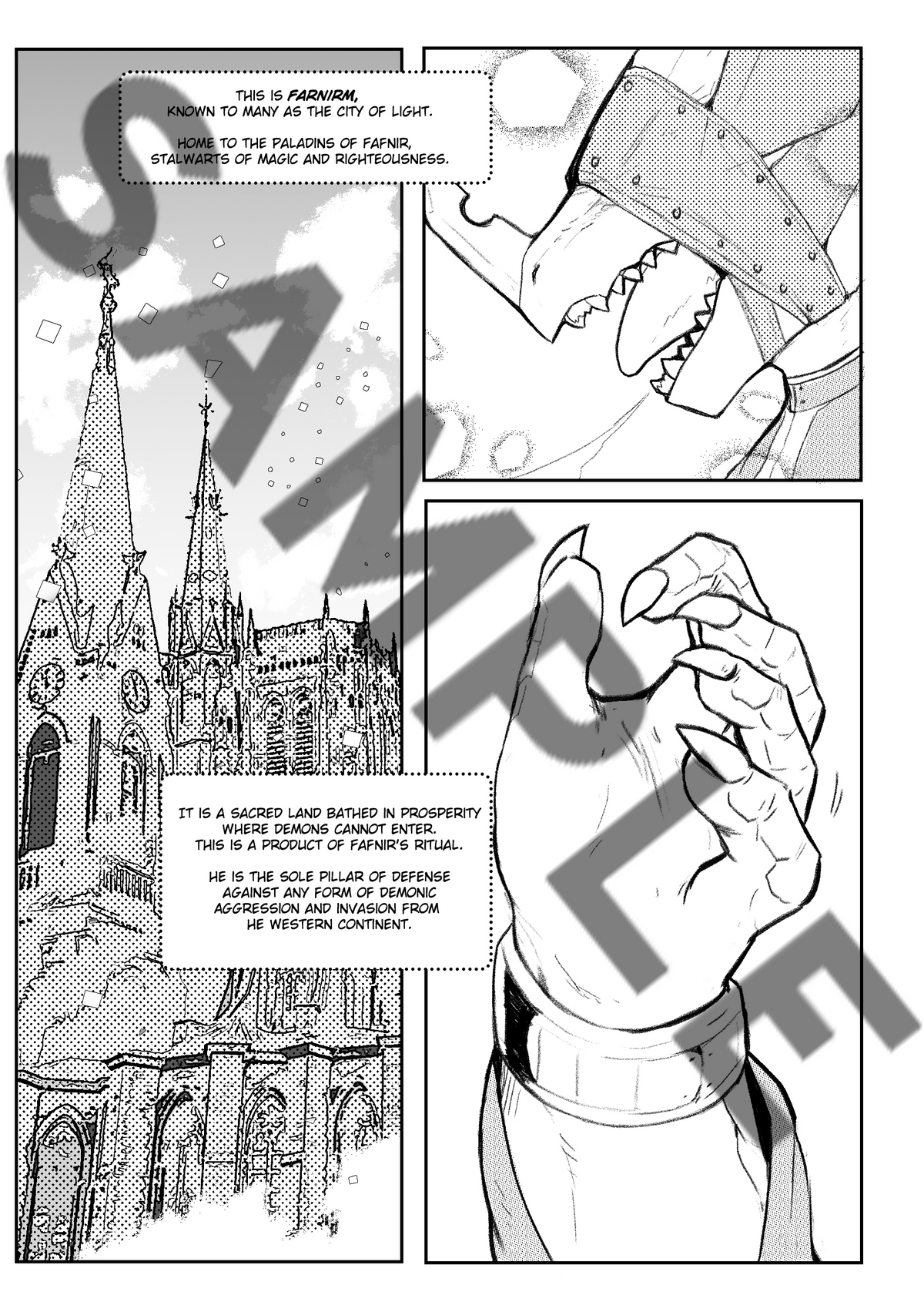 Consecrated Comic