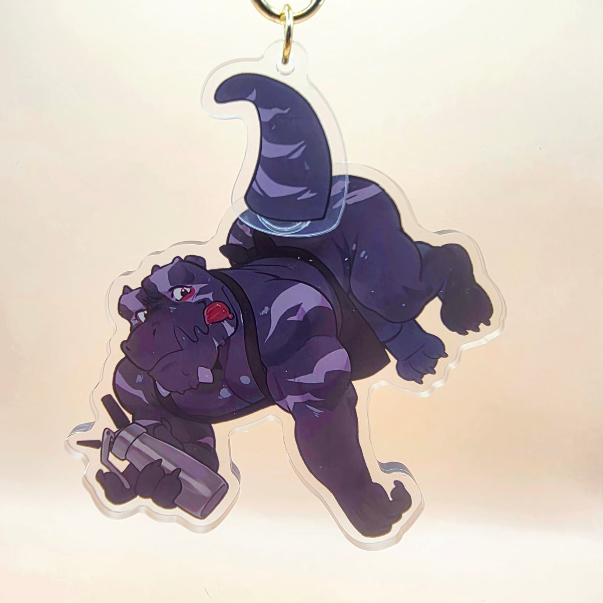 Burly Gang Wagging Keychains