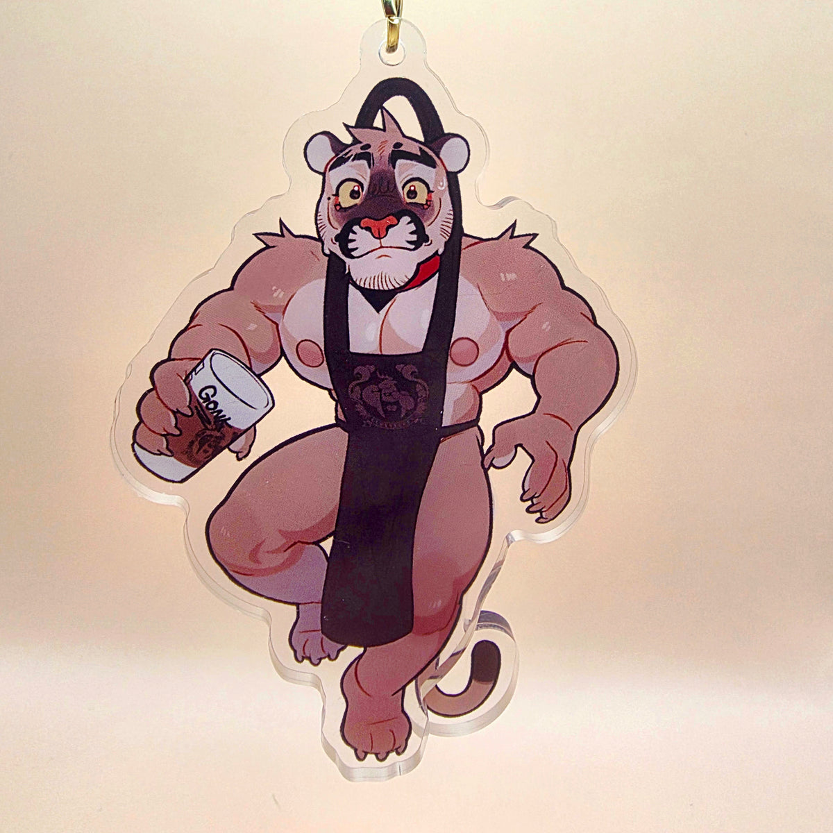 Burly Gang Wagging Keychains