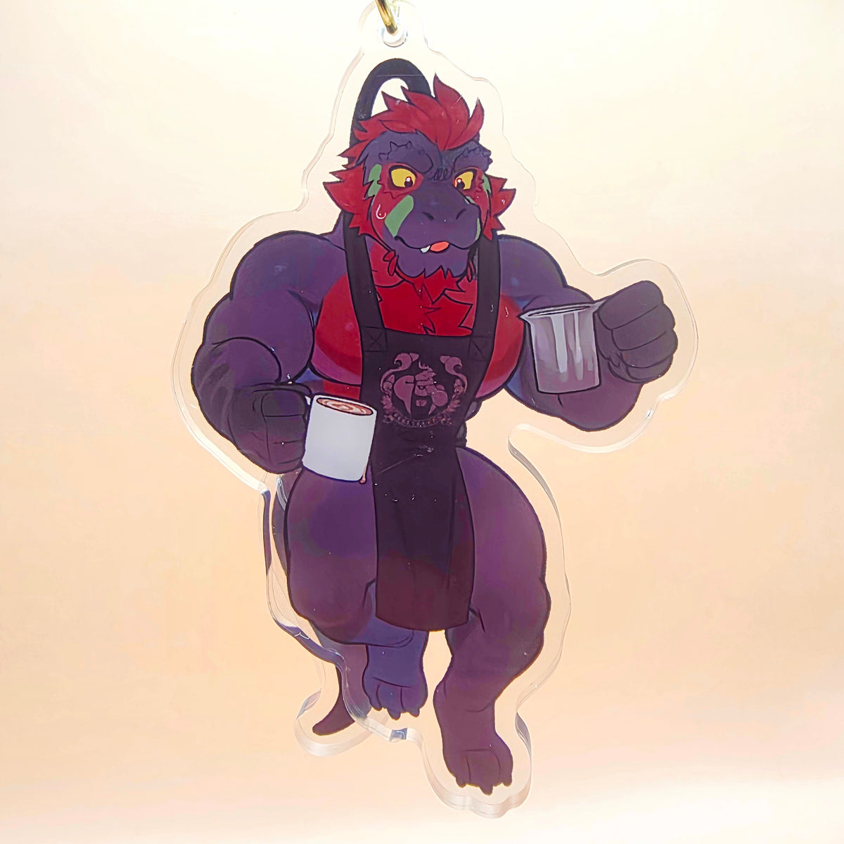 Burly Gang Wagging Keychains