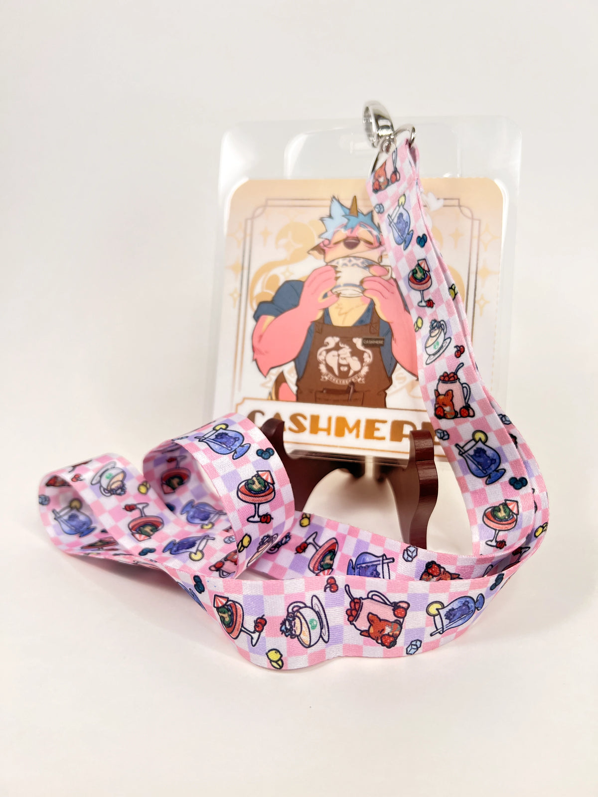 Burlybucks Poof Lanyard