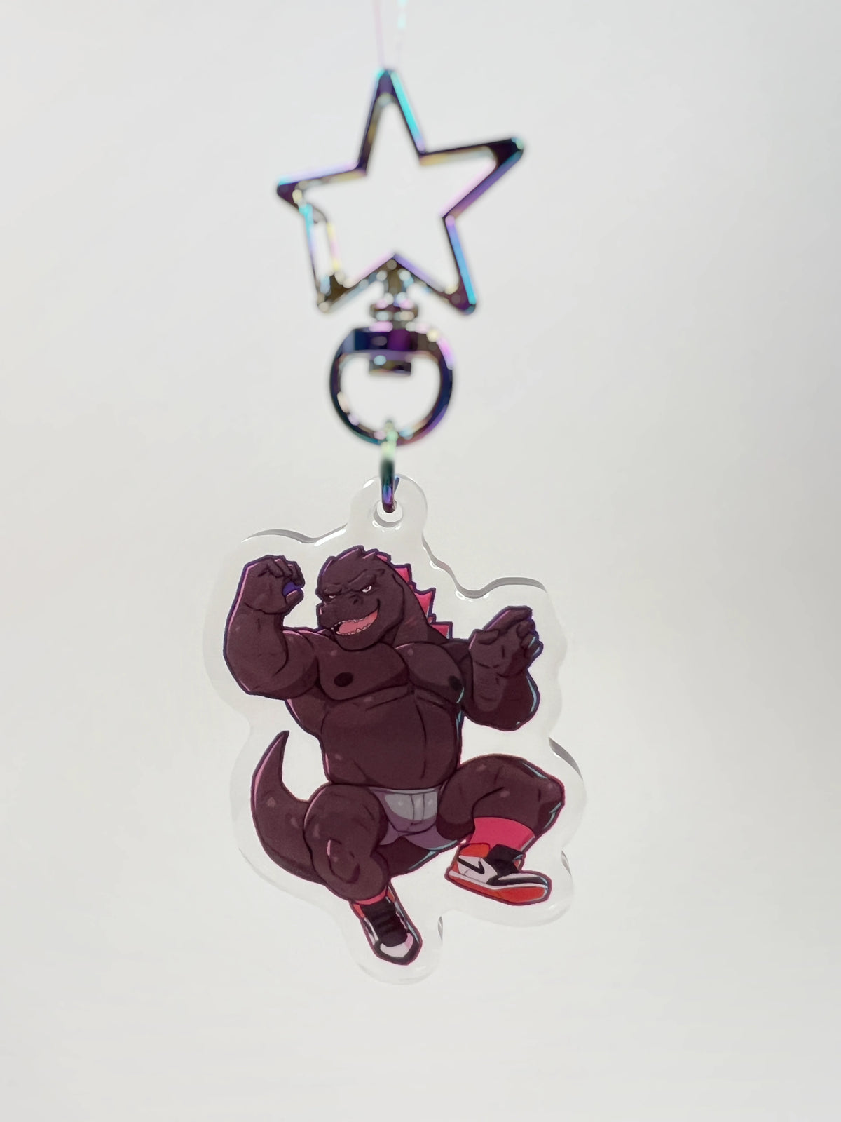 Kaiju King Acrylic Keychain