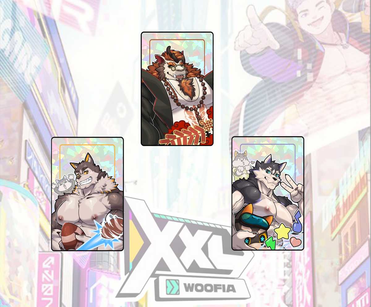XXL Woofia Keychains (Set 2)