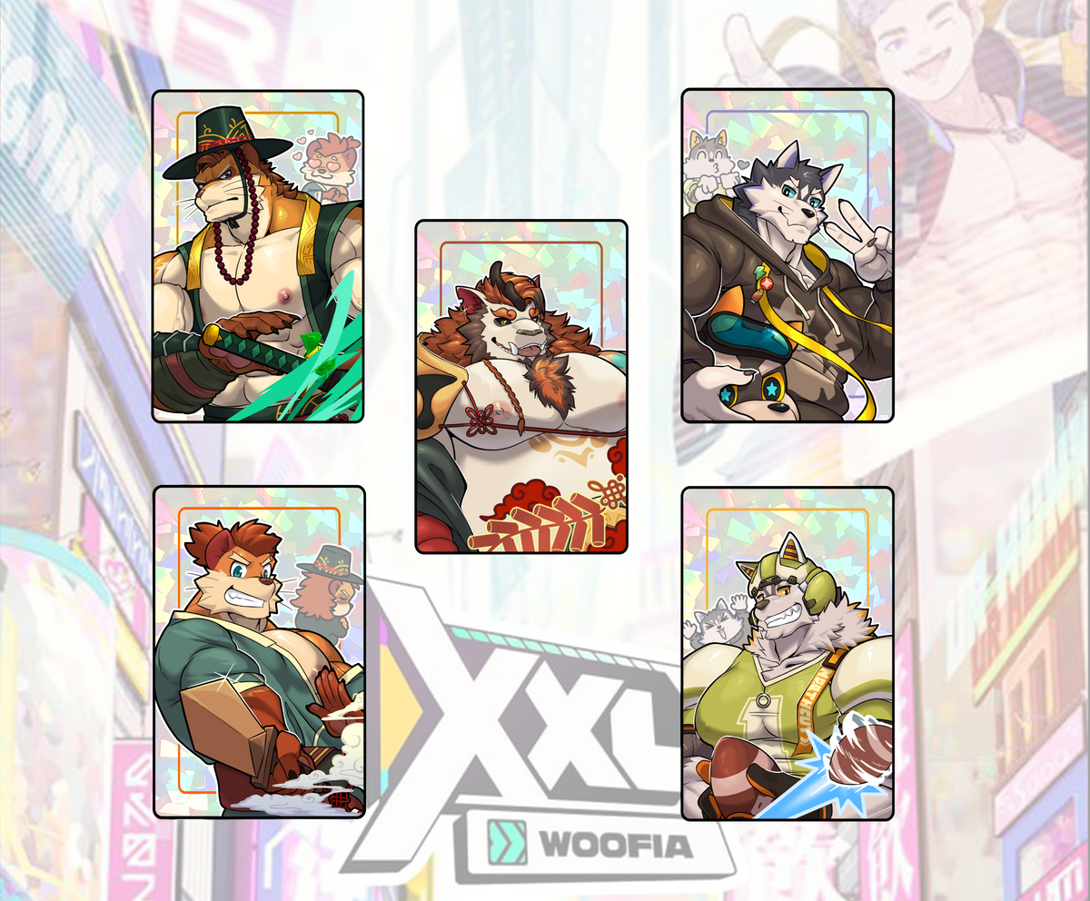 XXL Woofia Keychains (Set 2)