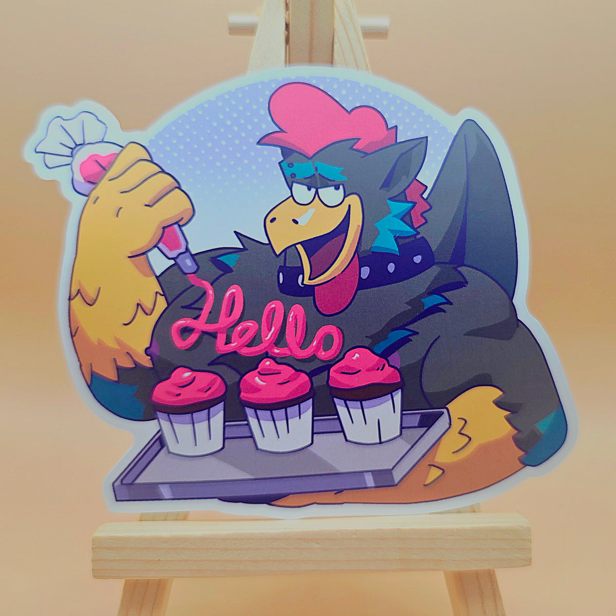 Flavors of Crew Stickers