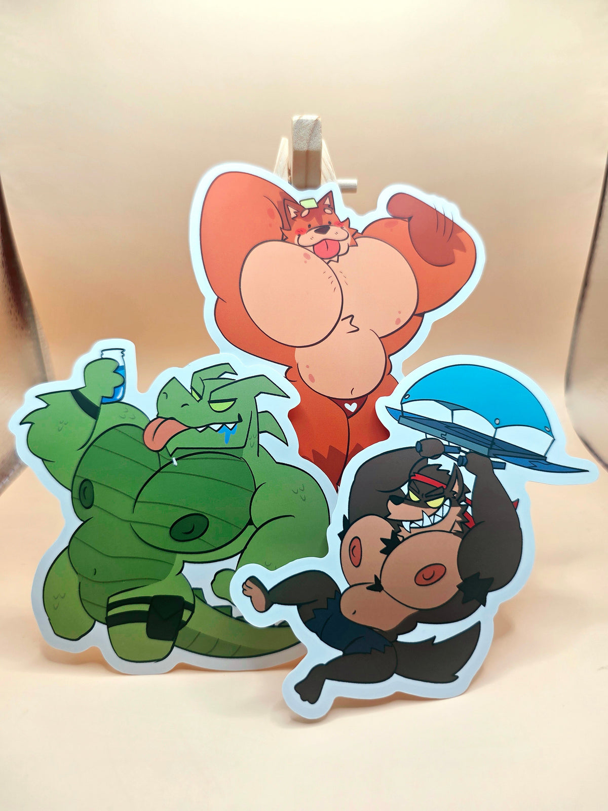 Cartoon Furries Vol II Sticker