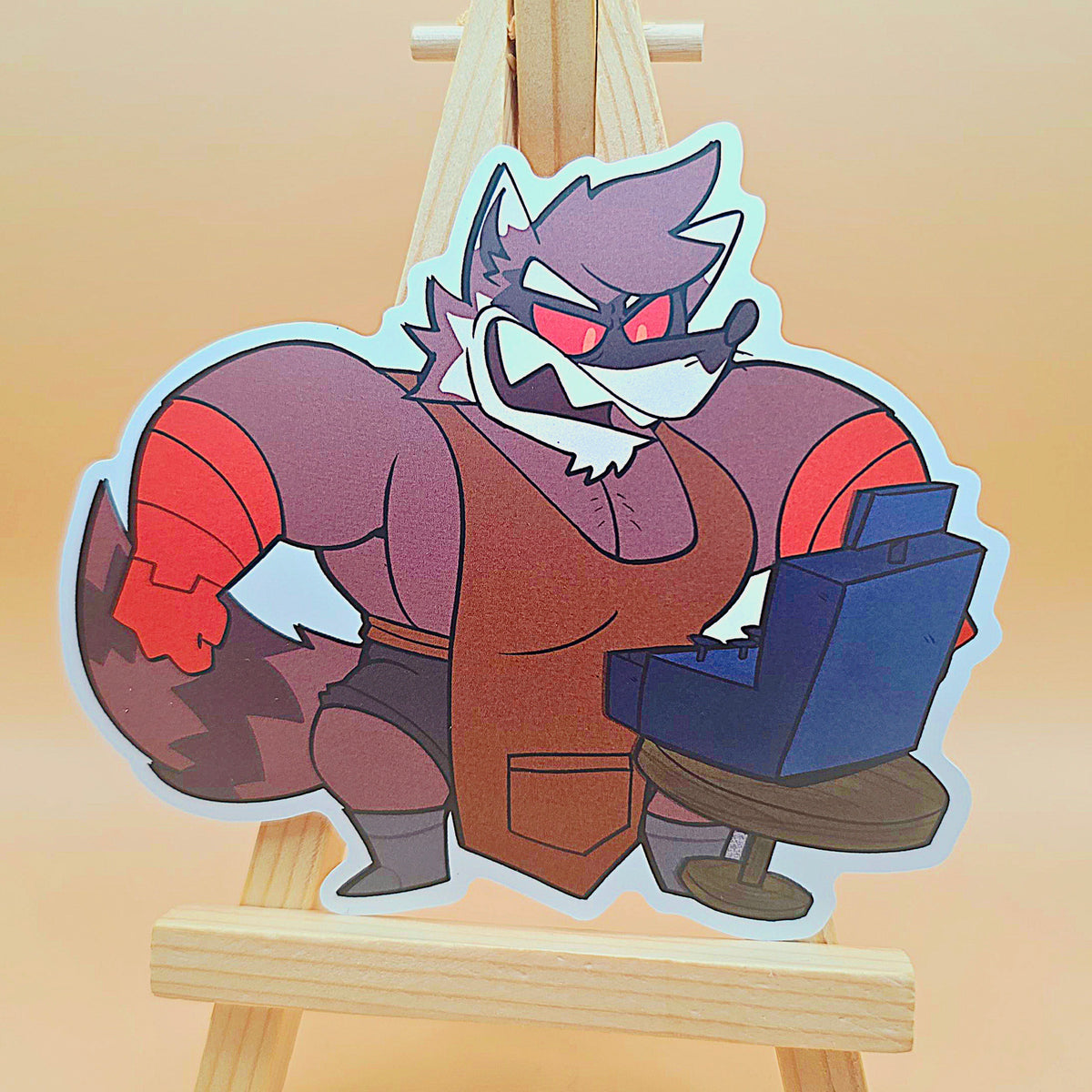Cartoon Furries Sticker
