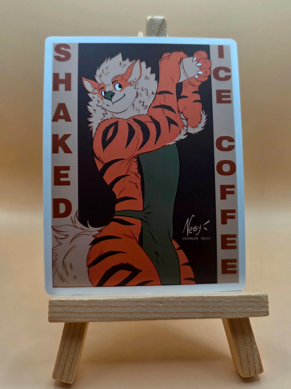 Shaked Iced Coffee Sticker