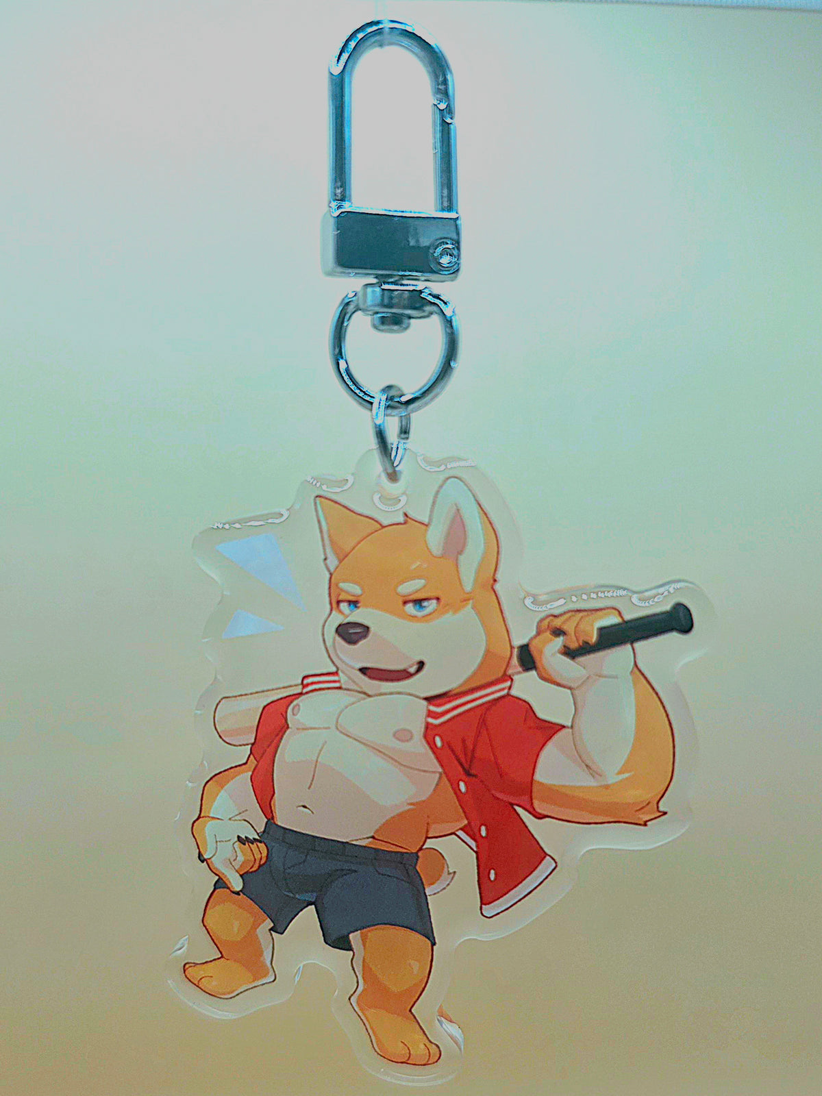 Chibi Shiba Keychain