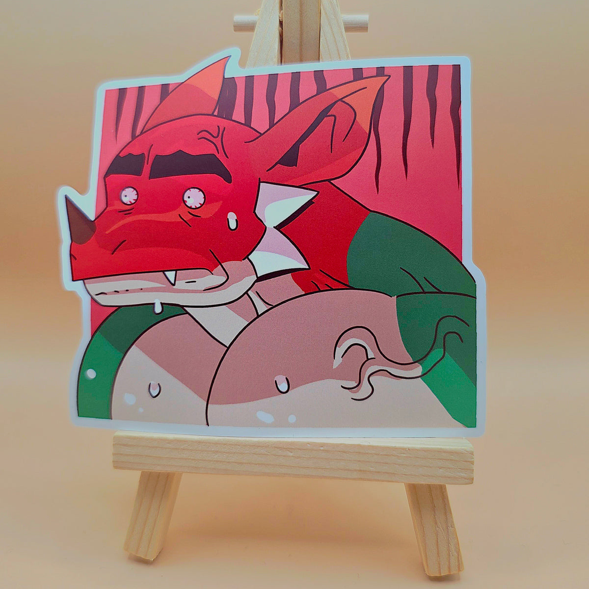 Flavors of Crew Stickers