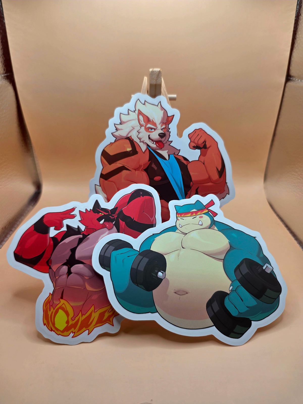 Buff Animal Bros Sticker