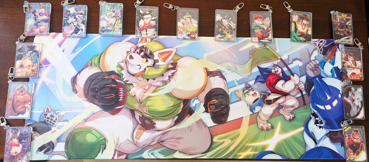 Famido x Ricano Touchdown Mousepad