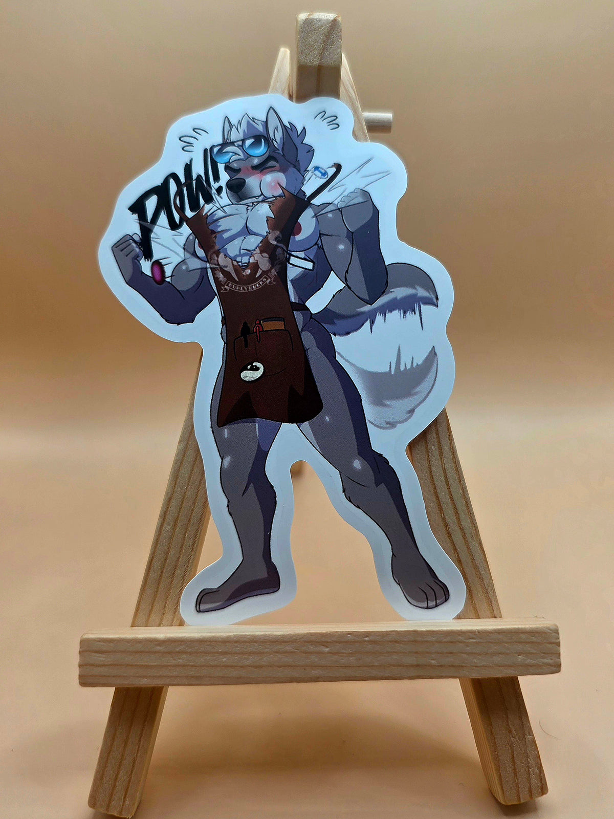 Vince Pow! Sticker