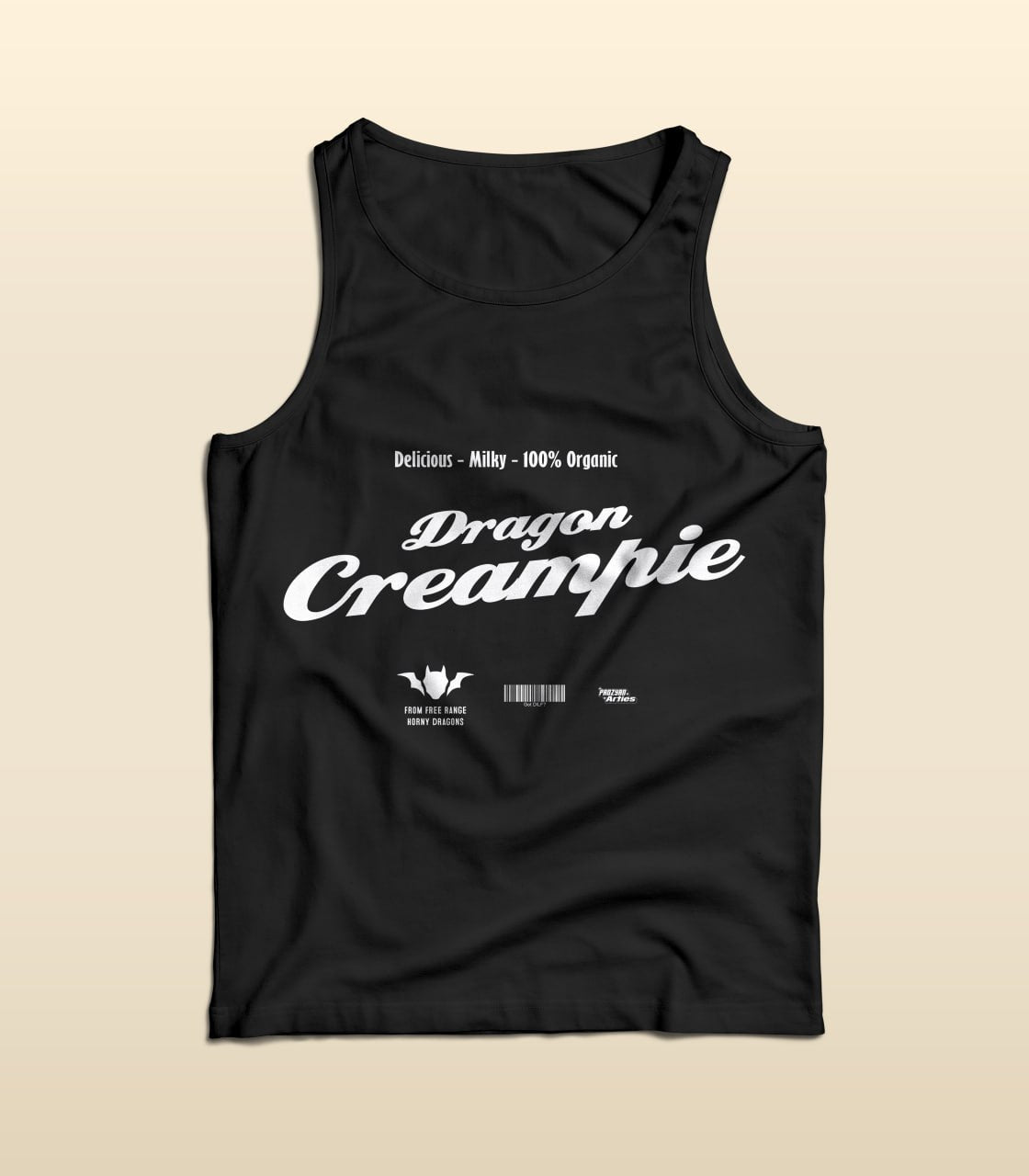 Dragon Creampie Tank Black (Pre-Order)