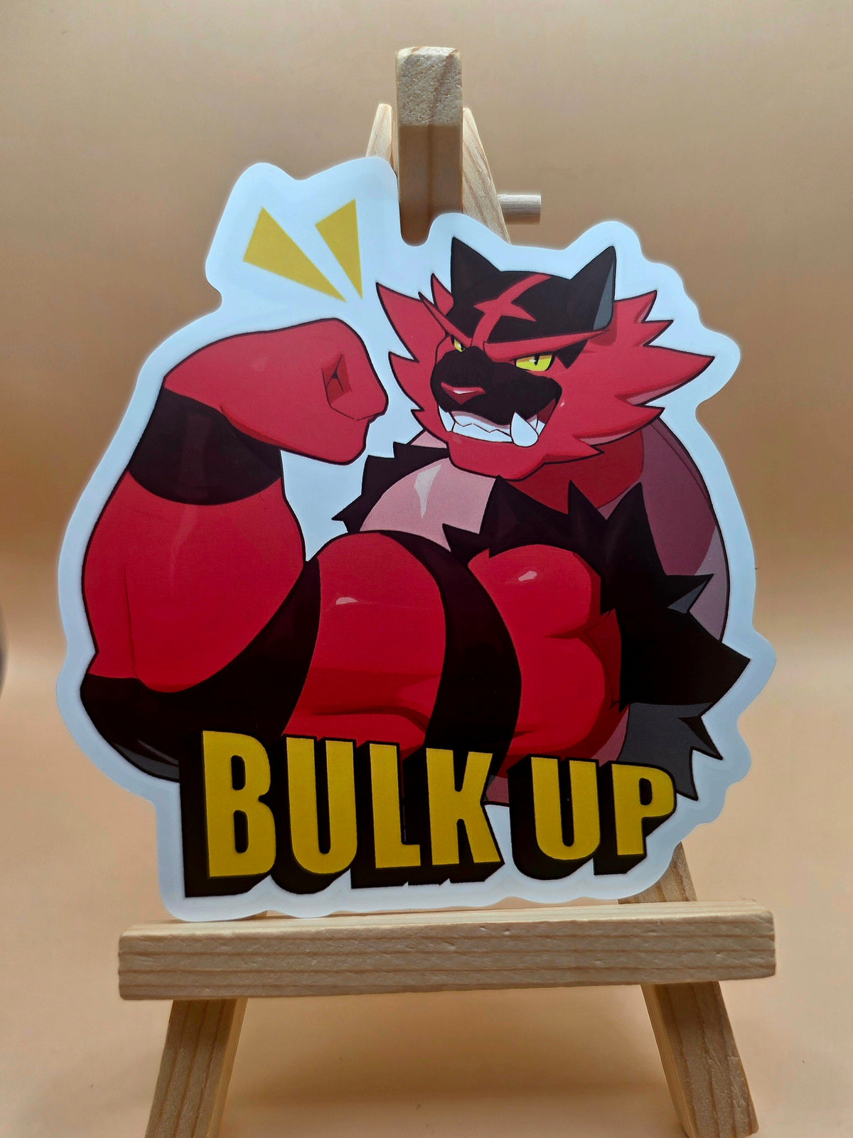 Bulk Up Sticker