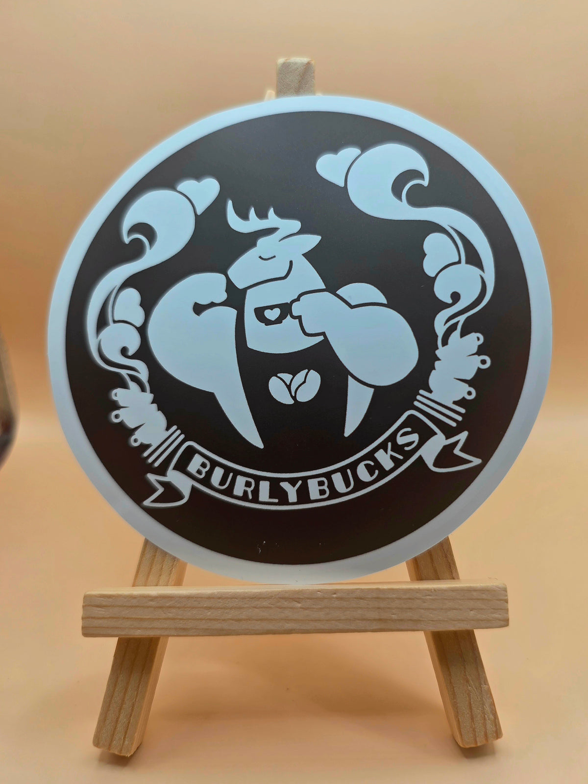 Burlybucks Sticker