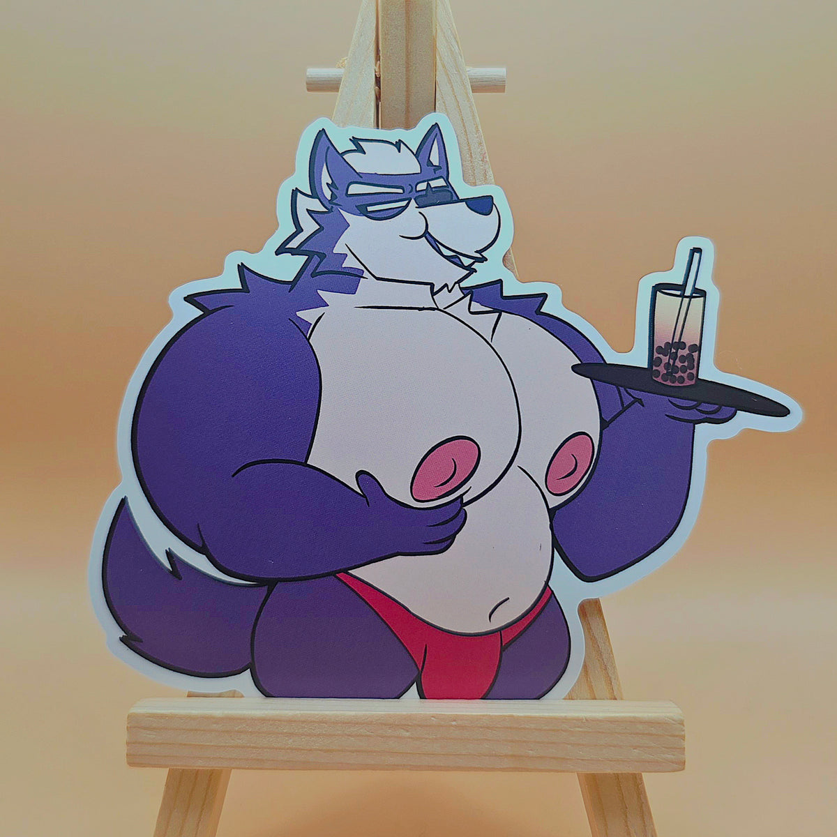 Cartoon Furries Sticker